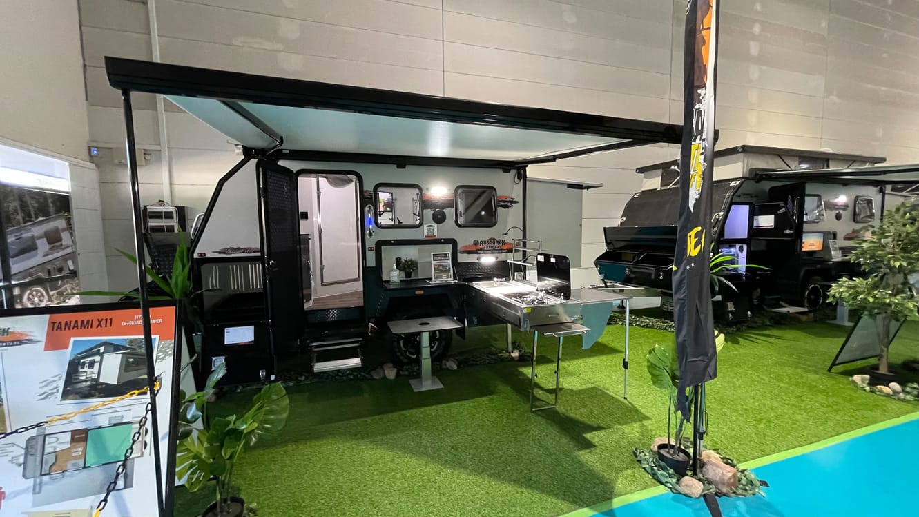 Hybrid Camper showroom in Newcastle