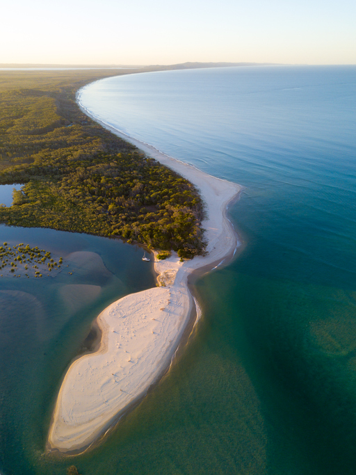 Aerial view of Noosa North Shore