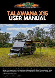 Talawana_X15A_User_Manual_Cover