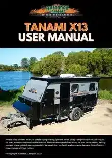 Tanami_X13_User_Manual_Cover