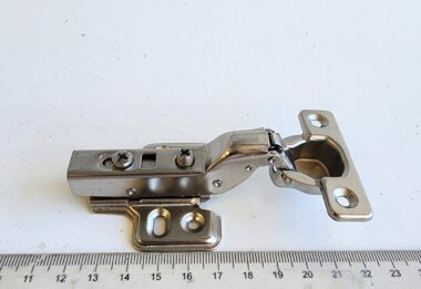 Cupboard Full Insert Hinge - Small Raised