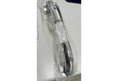 Austrack Blue Light Entry Door Handle  - CHROME