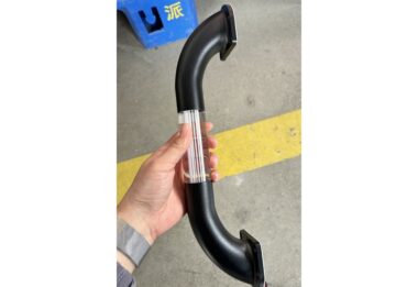 Austrack Blue Light Entry Door Handle - BLACK