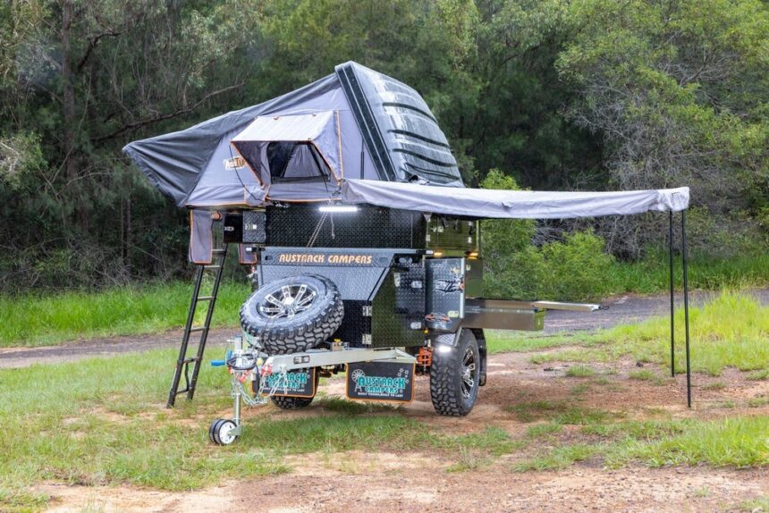 AusTuff 270 Degree Batwing Awning with Built in Lights (Coming Soon) - Image 2