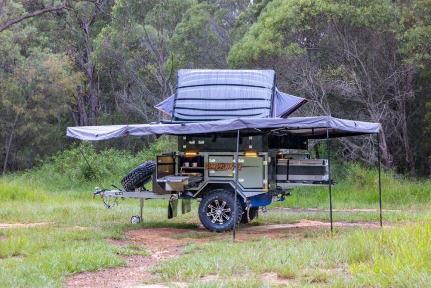 AusTuff 270 Degree Batwing Awning with Built in Lights (Coming Soon) - Image 3