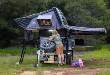 AusTuff Double Hard Shell Roof Top Tent (Coming Soon)