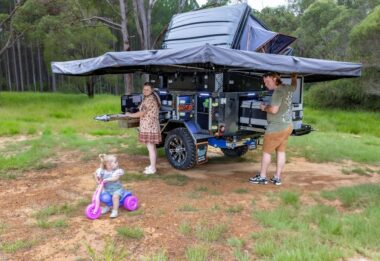 AusTuff 270 Degree Batwing Awning with Built in Lights (Coming Soon)