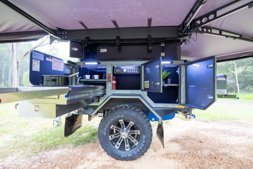 AusTuff 270 Degree Batwing Awning with Built in Lights (Coming Soon) - Image 5