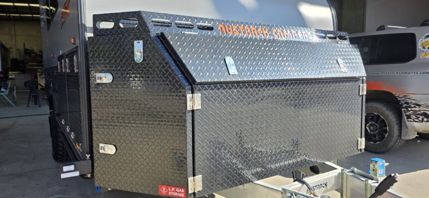 Austrack Campers Toolbox Series 3 Slimline with Side Doors and Slide - Image 2