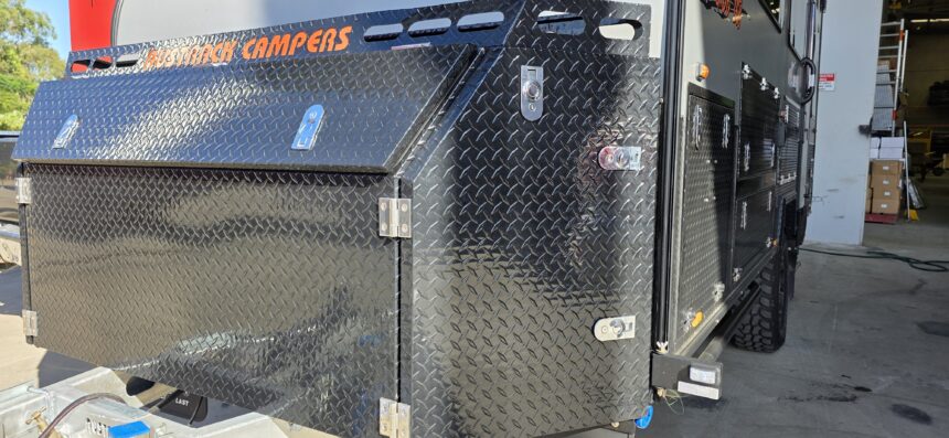 Austrack Campers Toolbox Series 3 Slimline with Side Doors and Slide - Image 3