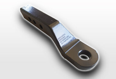FORGED 1 &1/4" hole Tow Tongue (2 inch drop)