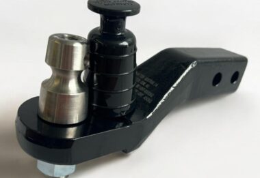 McHitch Drop on coupling tow pin cover