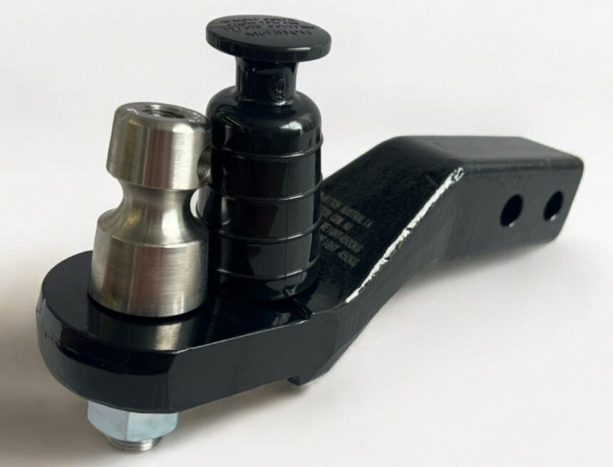 McHitch Drop on coupling tow pin cover