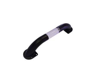 Austrack Blue Light Entry Door Handle - BLACK